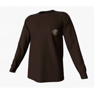 NEW SOUTHERN POINT CO. men's diamond quail long sleeve tee in gunstock